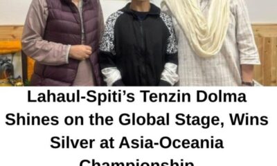 Lahaul-Spiti’s Tenzin Dolma Shines on the Global Stage, Wins Silver at Asia-Oceania Championship
