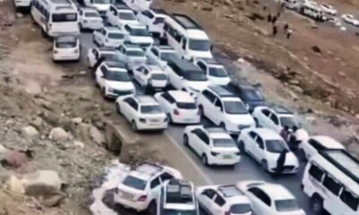 Tourist surge, lane jumping trigger massive traffic chaos on Manali–Rohtang Pass route
