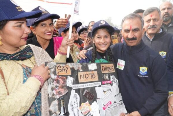 ₹20 Crore Released for De-Addiction Centre, CM Leads Anti-Chitta Walkathon in Bilaspur