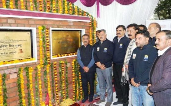 CM Sukhu Inaugurates, Lays Foundation Stones of ₹110-Crore Development Projects in Bilaspur