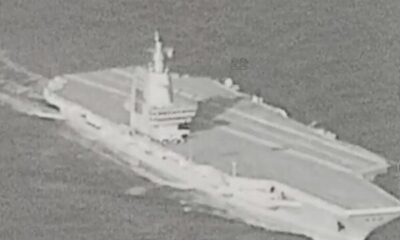Taiwan detects China’s new aircraft carrier Fujian transiting Taiwan Strait
