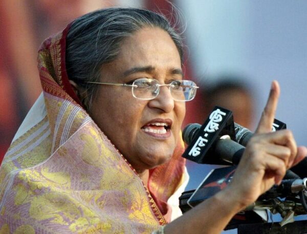 Sheikh Hasina blames Bangladesh’s interim government for strained ties with India