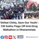 ‘Defeat Chitta, Save Our Youth’: CM Sukhu Flags Off Anti-Drug Walkathon in Dharamshala