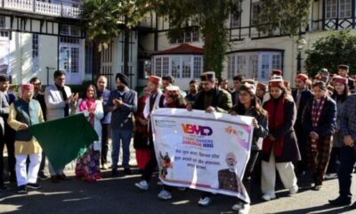 Governor flags off state delegation for Viksit Bharat Young Leaders Dialogue