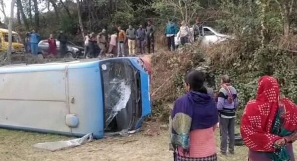 7 Injured as HRTC Bus Veers Off Road in Himachal’s Mandi