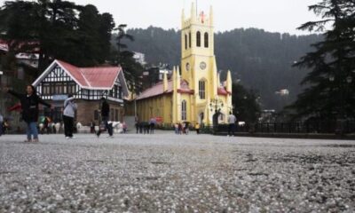 Snow, Rain & Hail Hit Himachal Again—Temperatures Fall Sharply Across State