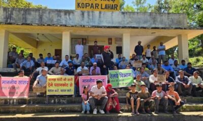 Kangra Valley Protests Grow as Residents Demand Restoration of Historic Train Services