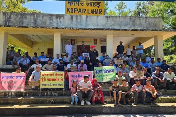 Kangra Valley Protests Grow as Residents Demand Restoration of Historic Train Services