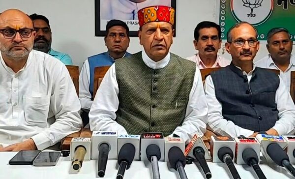 Sarkaghat Murder Sparks Political Storm: BJP’s Rajiv Bindal Alleges Rise of ‘Mafia Raj’ in Himachal