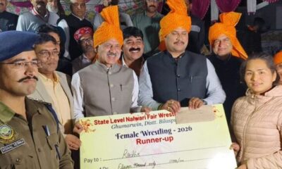 Rani from Solan & Lali from Punjab Shine at Ghumarwin Summer Festival Wrestling Championship