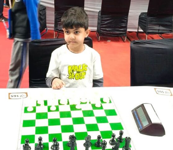 5-Year-Old Chess Prodigy from Kangra Becomes Youngest FIDE-Rated Player in Himachal & Chandigarh