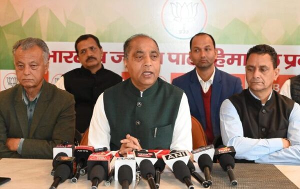 Himachal Pradesh Facing Financial Crisis Due to Mismanagement, Claims Ex-CM Jai Ram Thakur