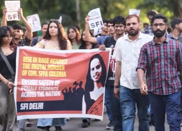 SFI Protests Brutal Murder of 19-Year-Old Student in Mandi, Demands Strict Action and Crackdown on Drug Menace