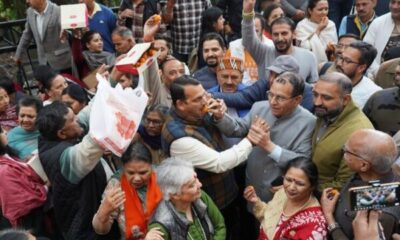 BJP Workers Celebrate Wins in Key States, Himachal Chief Rajiv Bindal Calls It ‘Historic Mandate’ for PM Modi