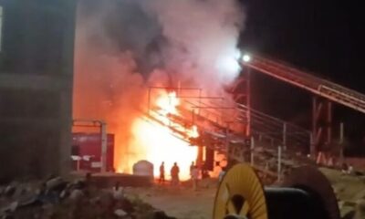 Massive Fire Breaks Out at Nalagarh Ethanol Plant, Quick Response Prevents Major Damage Worth Rs 70 Lakh