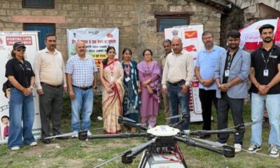 India Post Launches Drone Mail Service in Mandi, Revolutionising Delivery in Remote Villages