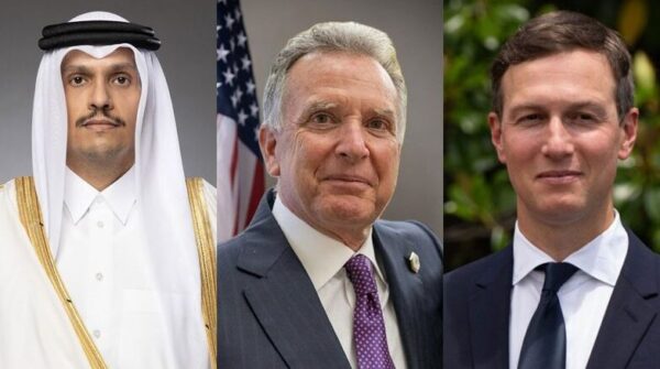 Qatar PM Meets US Envoys Steve Witkoff and Jared Kushner, Discusses US-Iran Talks and Regional Security