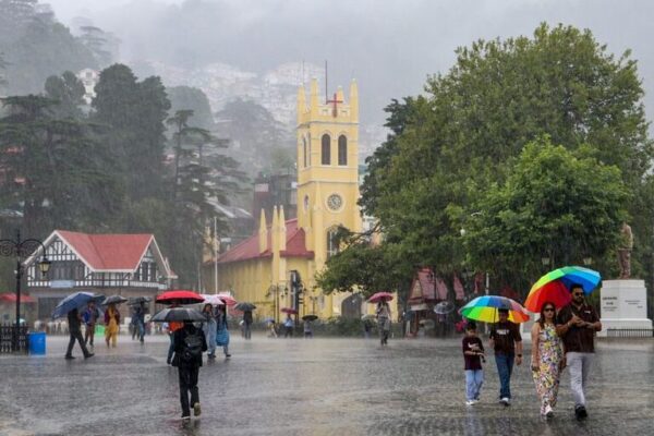 Heavy Rain Alert in Himachal Pradesh Till July 11: Orange Warning Issued for Kangra, Una and Sirmaur