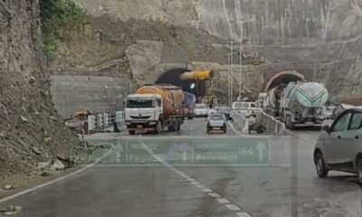 Mandi-Pathankot Highway Reopens After 7-Hour Landslide Blockade; Heavy Monsoon Rains Disrupt Traffic