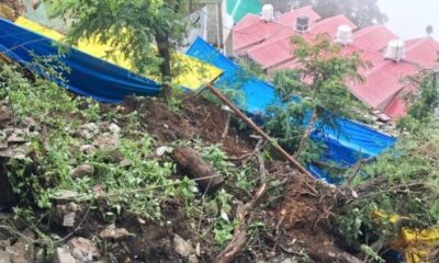 Heavy Rain Triggers Landslides in Shimla, Buildings at Risk as IMD Issues Yellow Alert for Himachal Pradesh