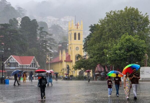 Himachal Pradesh on High Alert as IMD Issues Red Warning for Extremely Heavy Rainfall in 5 Districts